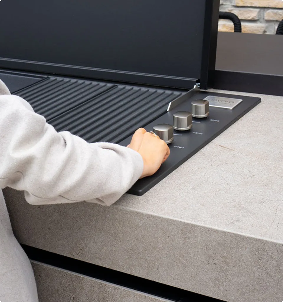 Les Cuisines d’extérieur Novara  Design, Robustesse & Sur-Mesure Outdoor