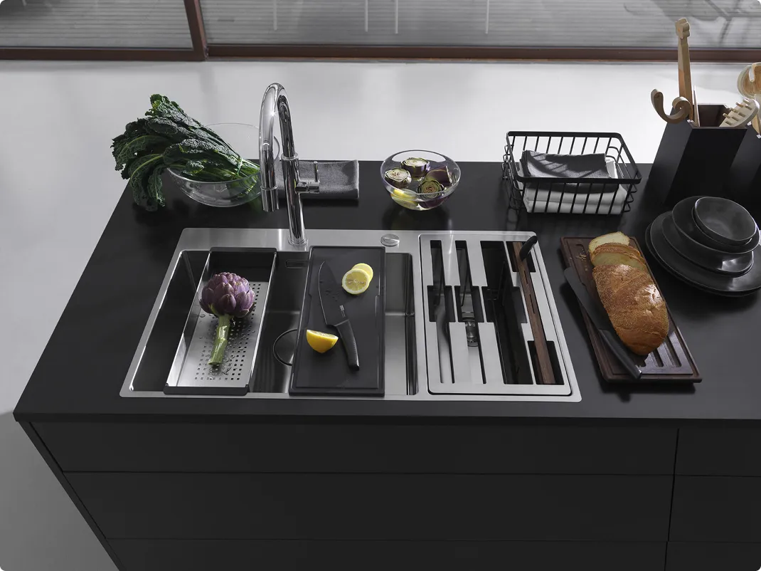 Collections de Sanitaires Éviers, Robinetteries & Solutions Premium