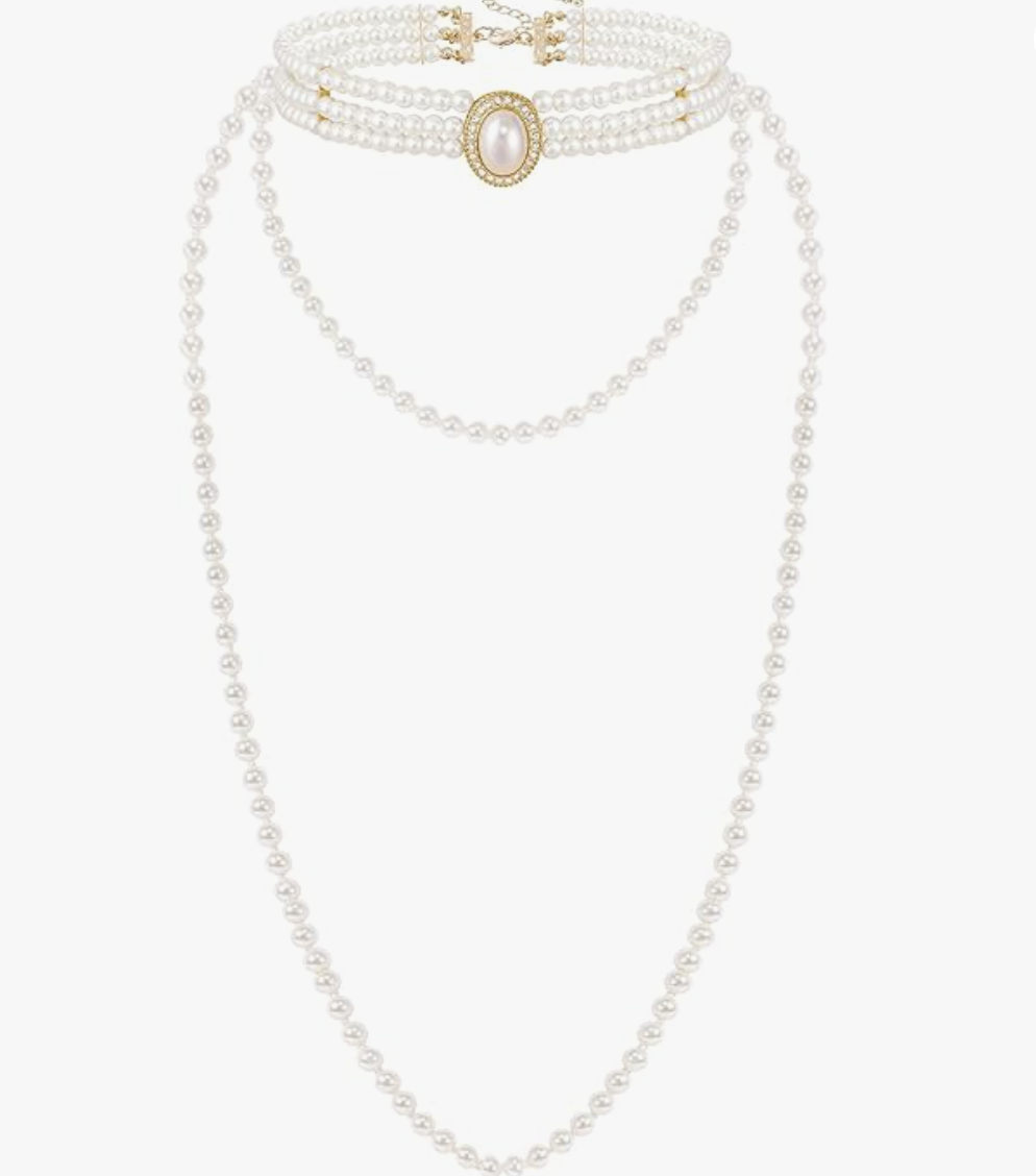 long pearl necklace