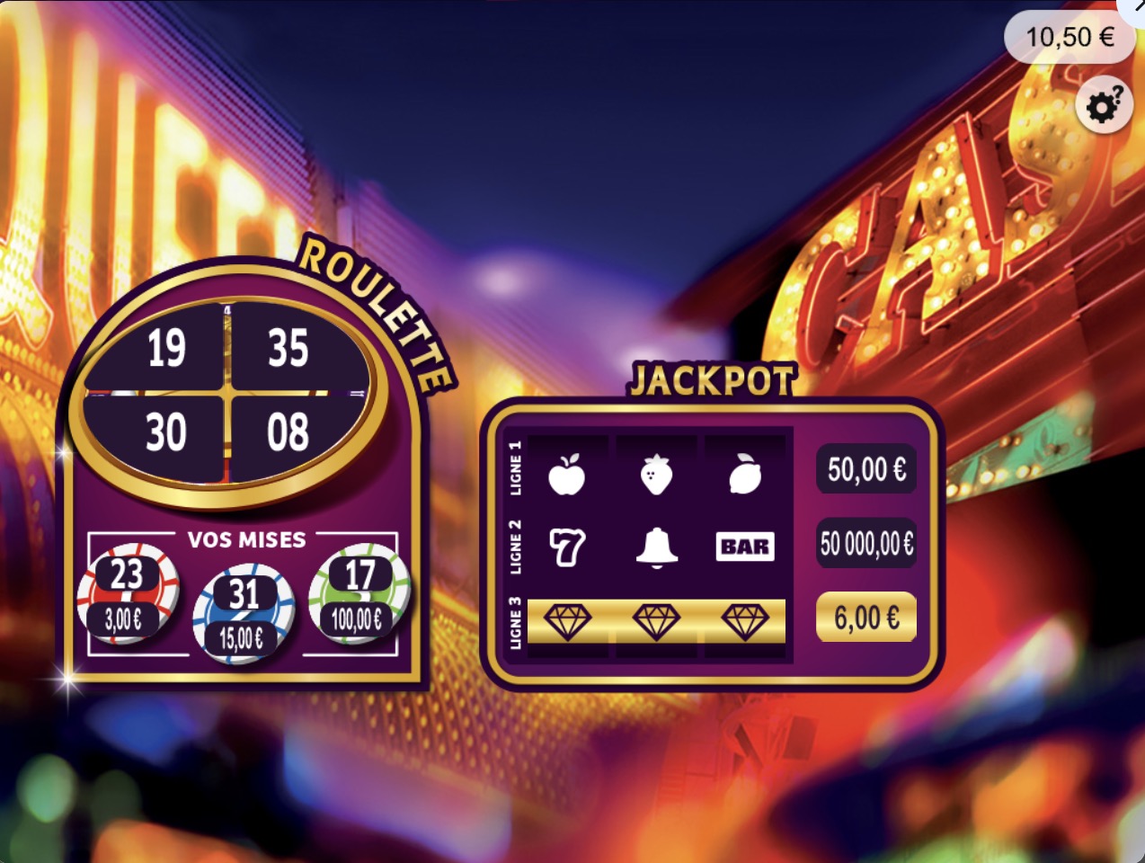 Jeux-Grattage.fr - Vegas - Gain Jackpot