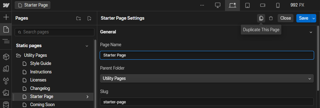 Stater page image
