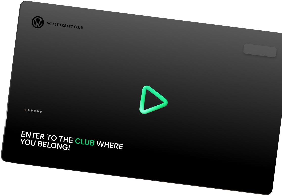 Wealth Craft Club card visual