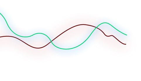 Graph lines visual