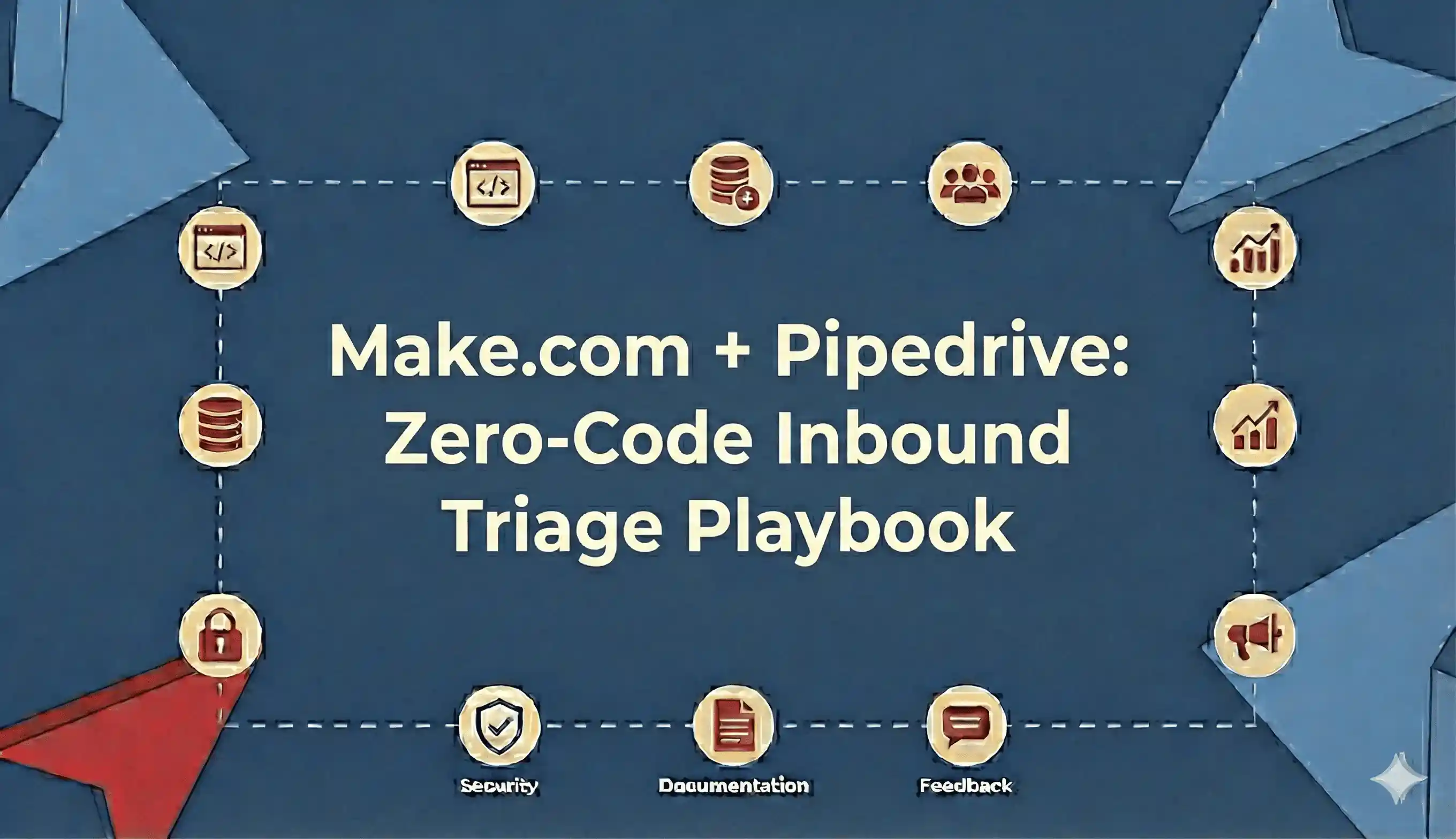 Make.com + Pipedrive Zero-Code Inbound 