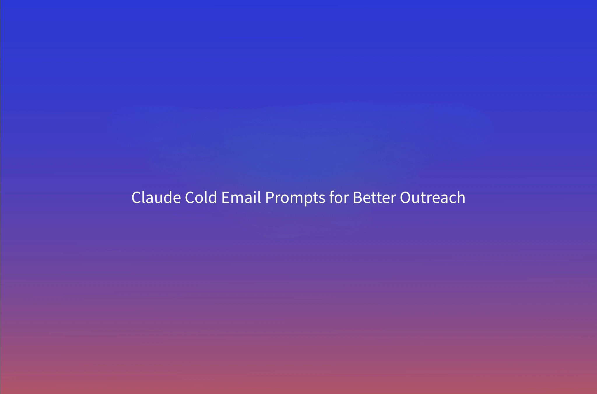 Claude Cold Email Prompts That Actually Book Meetings (2026)