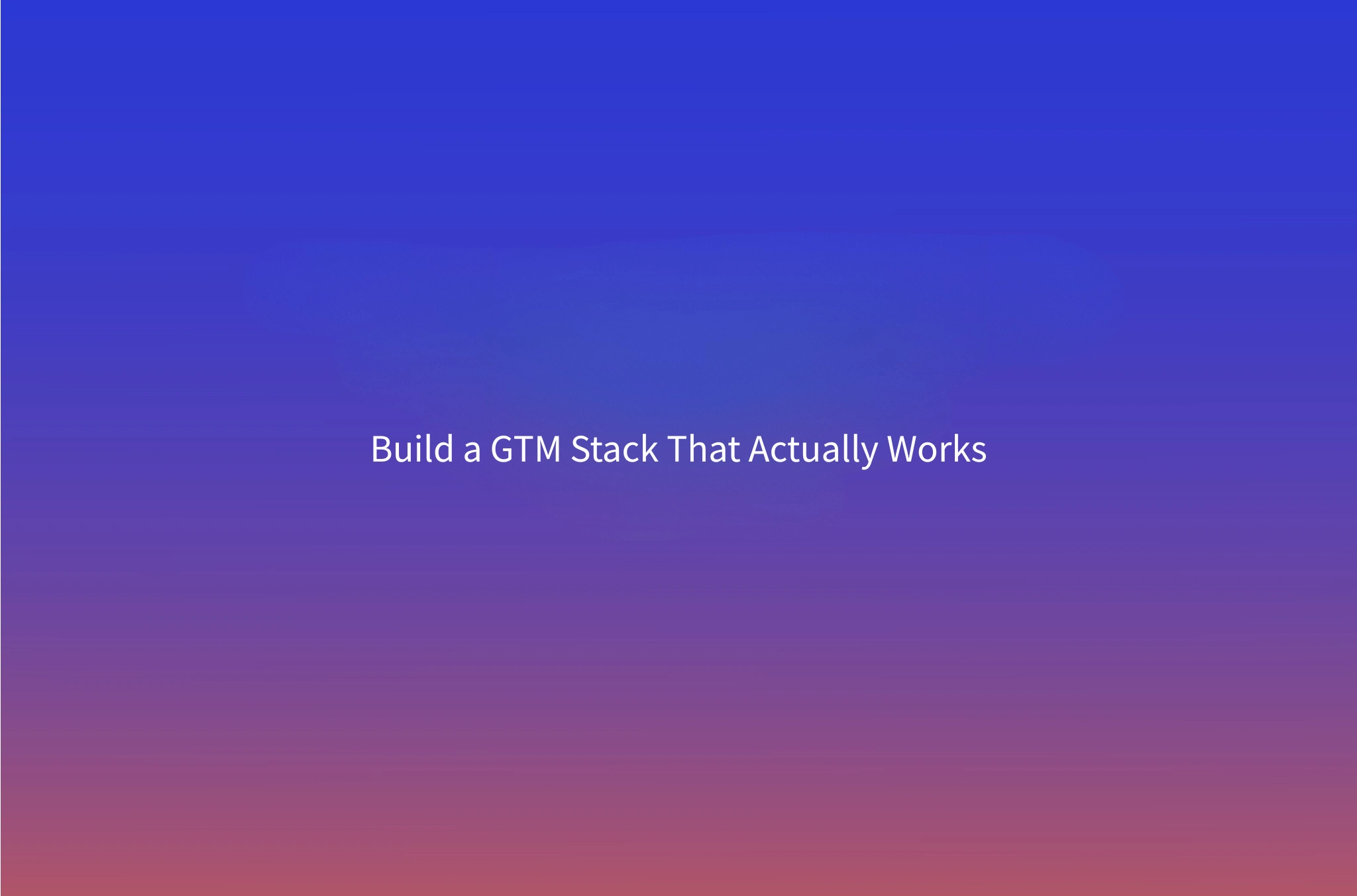 Deterministic vs Probabilistic Systems: How to Architect a GTM Stack That Actually Works