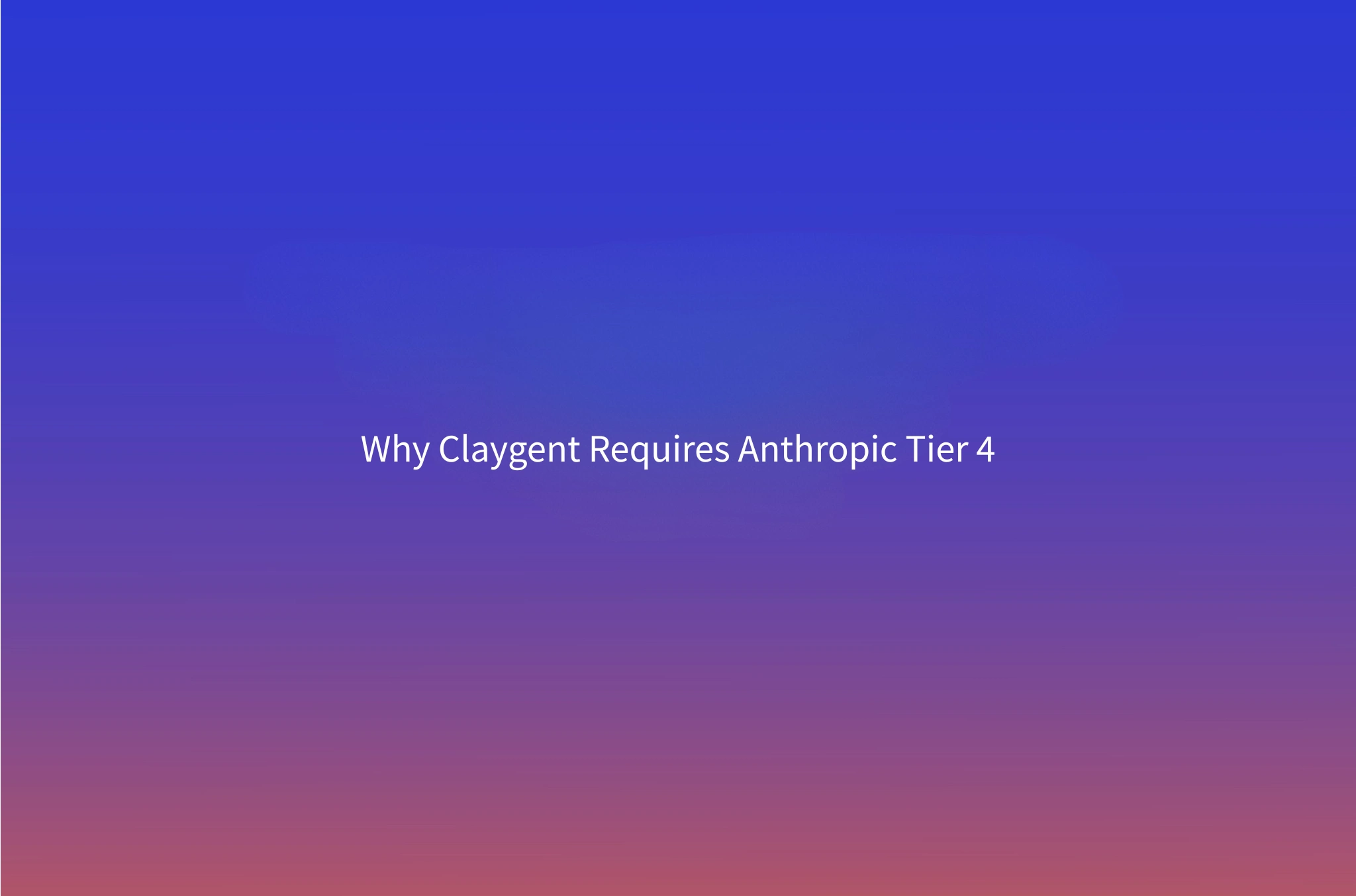 Claygent Anthropic API Key Error: Why It Needs Tier 4 (and How to Fix It)