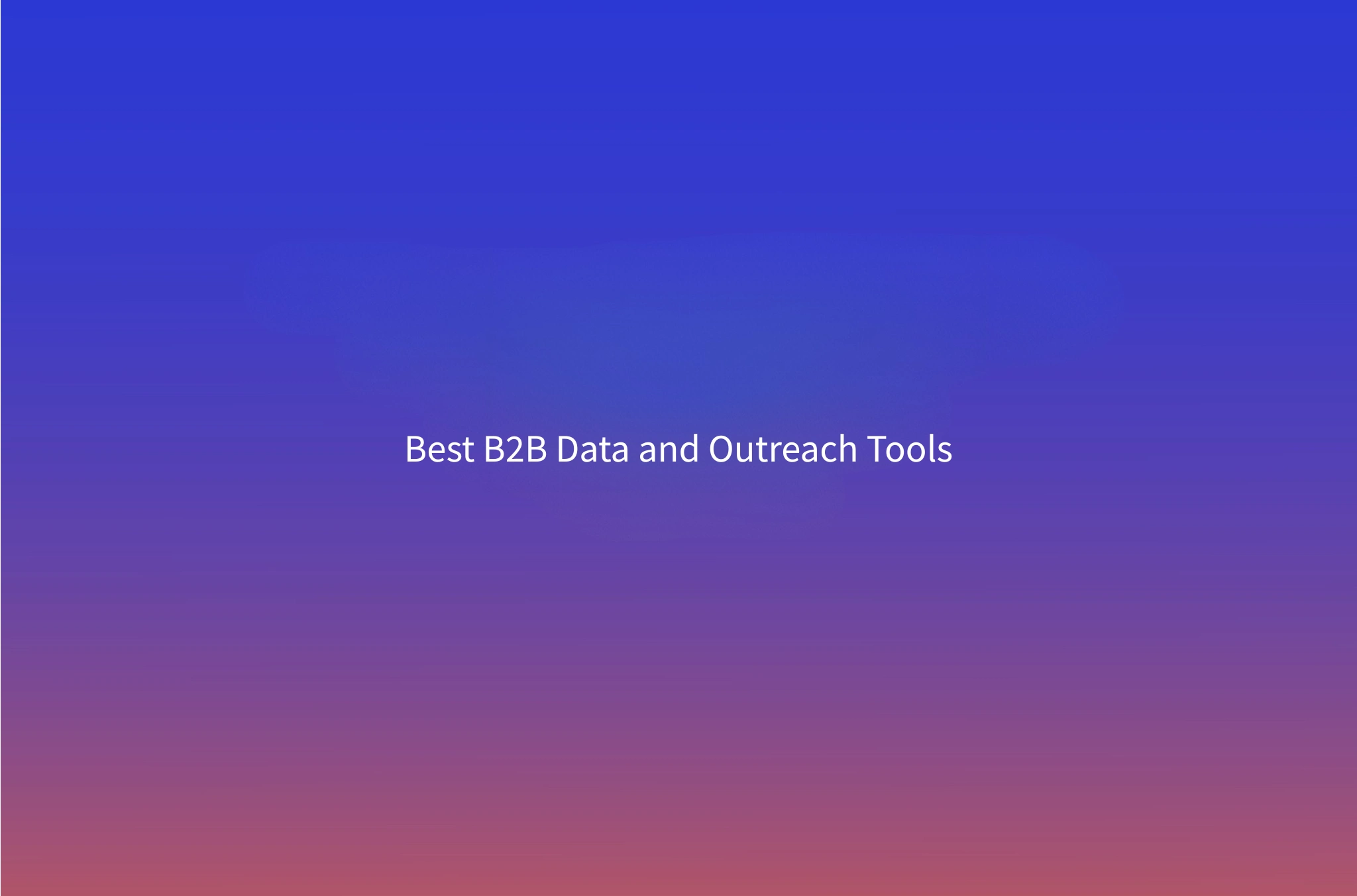 Clay vs Apollo vs Instantly (2026): Best B2B Data & Outreach Tool Compared