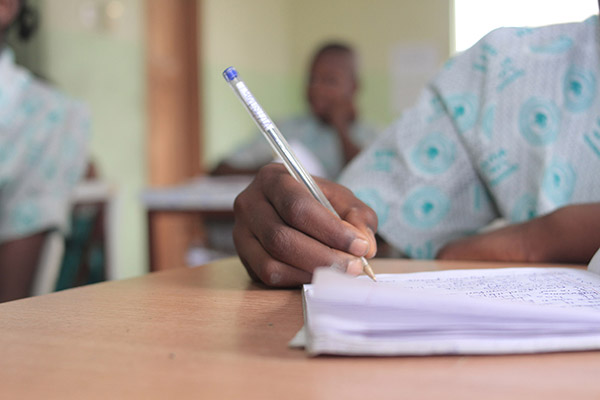 IATIA school student writing