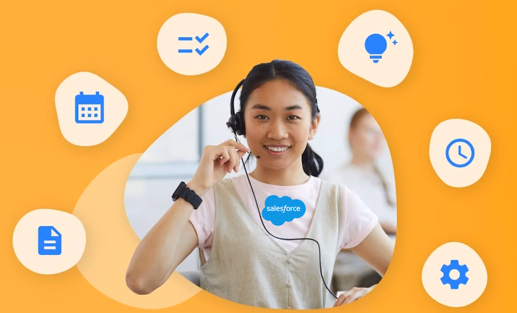 Nonprofit staff reviewing real-time Salesforce program dashboards