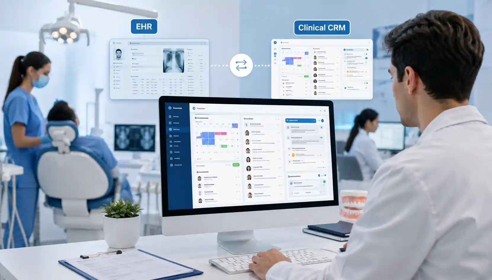 CRM across multiple clinic locations