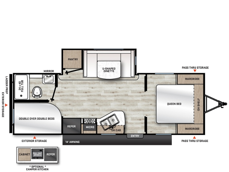 2026 Catalina 231BHS- Off Grid (Summit Series-8)