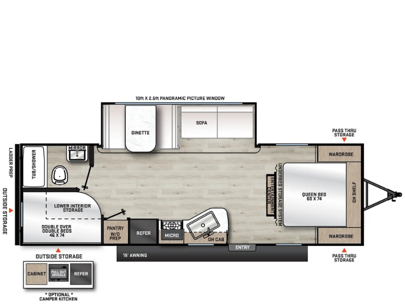 2026 Catalina 261BHS- Off Grid (Summit Series-8)