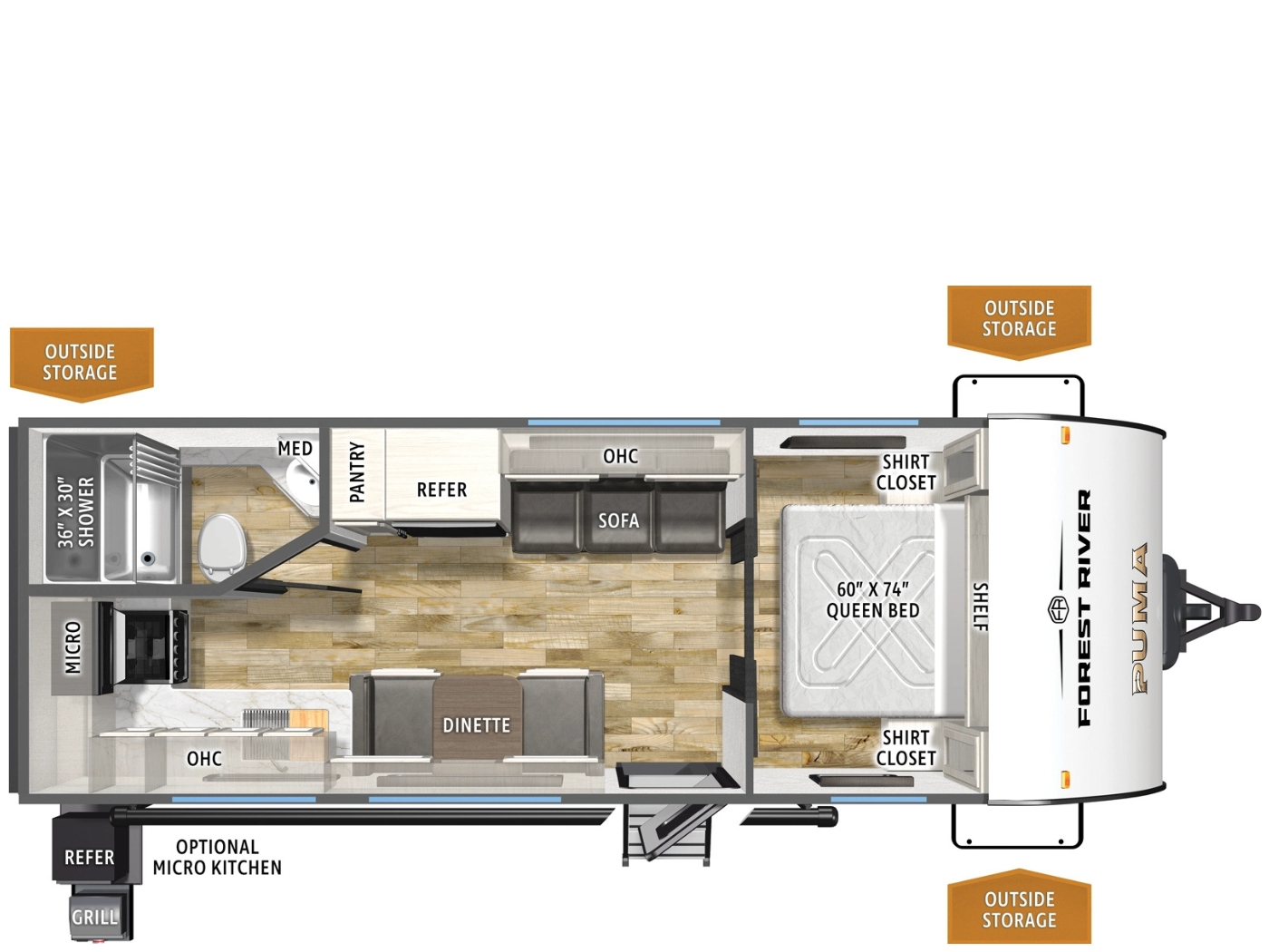 2026 Puma Camping Edition 210RKCE