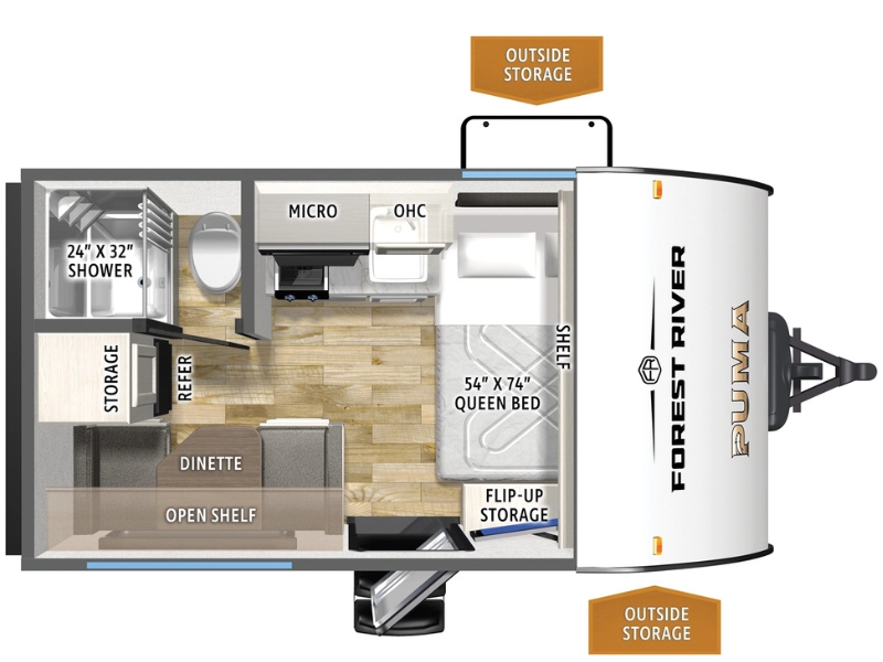 2026 Puma Camping Edition 123RDCE