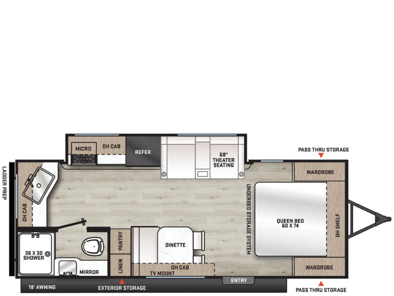 2026 Catalina 221MKE- Off Grid (Summit Series-8)