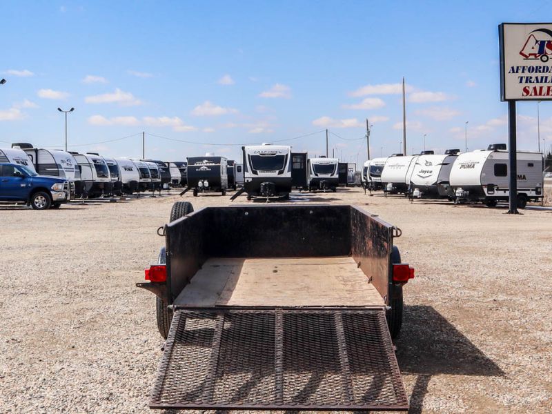 USED 2008 H&H 5' x 10' Utility Trailer