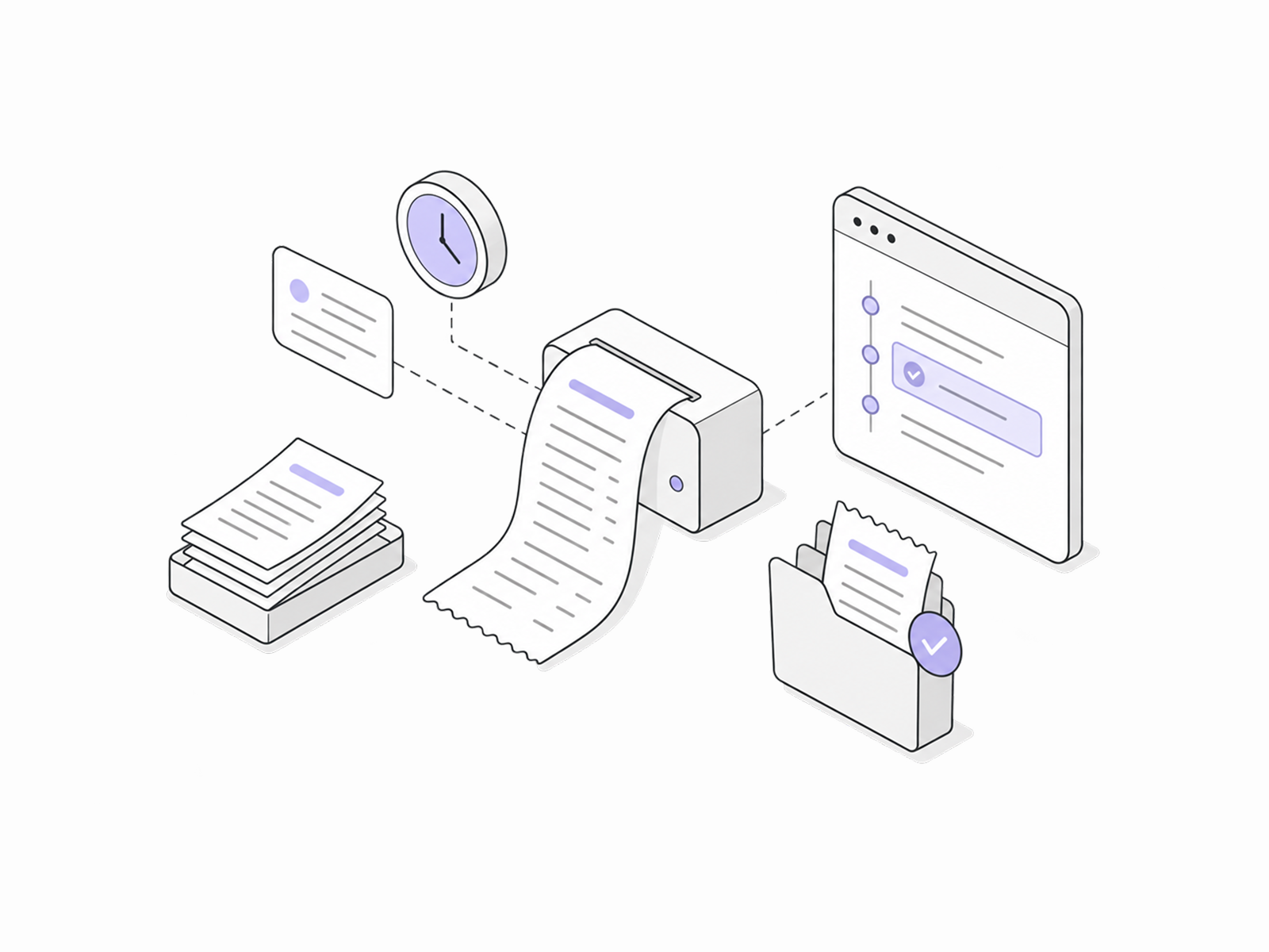 Receipts, not estimates