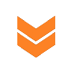 Orange down arrows gif