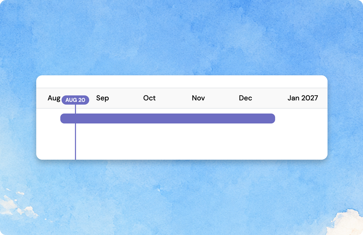 Consultant assignment timeline view