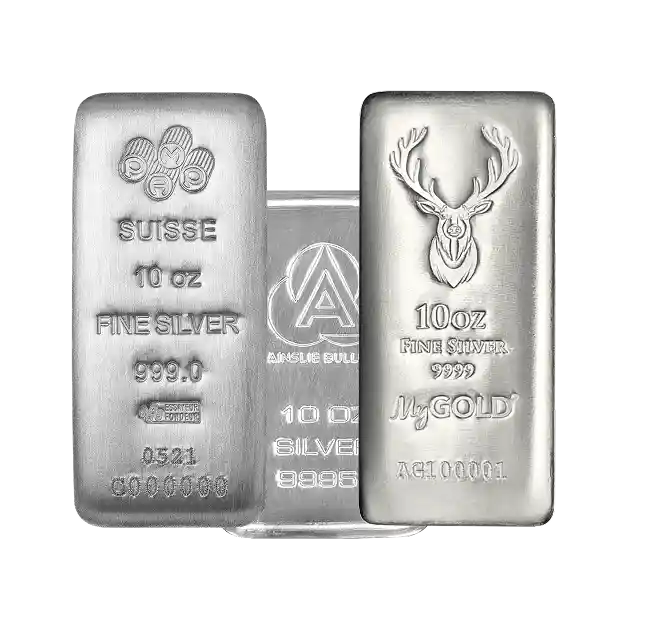 Silver 10 oz bar