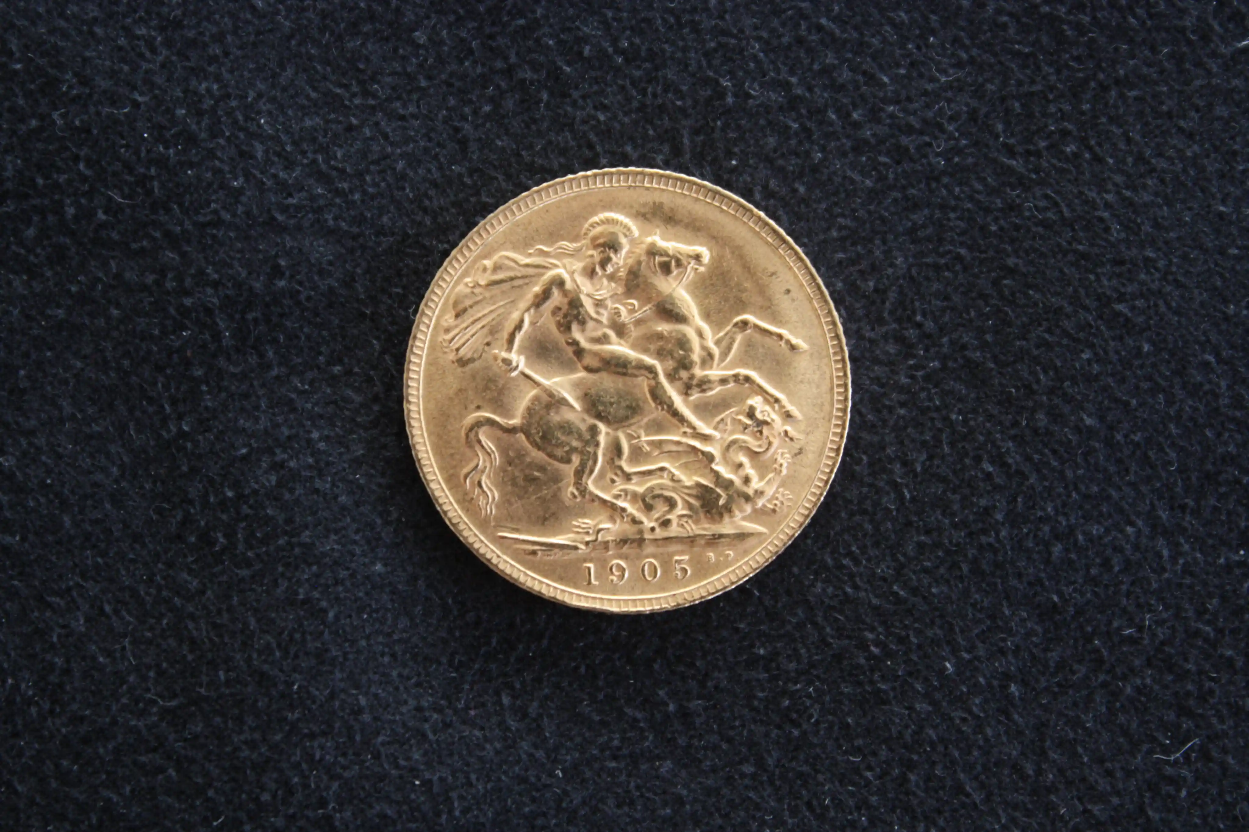 1905 Edward VII Full Sovereign M1