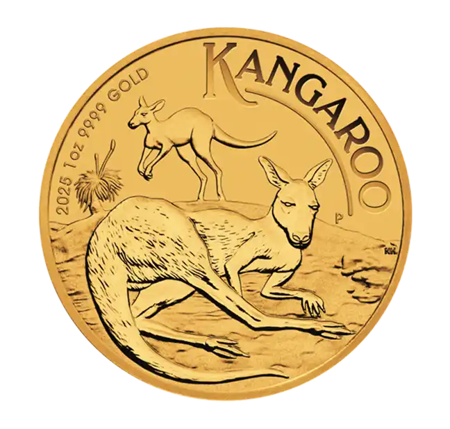 Australian Kangaroo 1oz Gold Coin 2025 M
