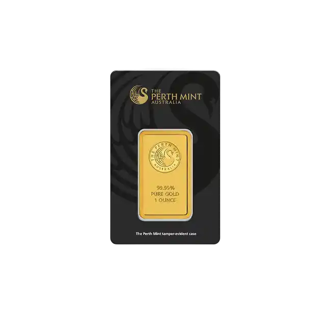 Perth Mint 1oz Gold Minted Bar