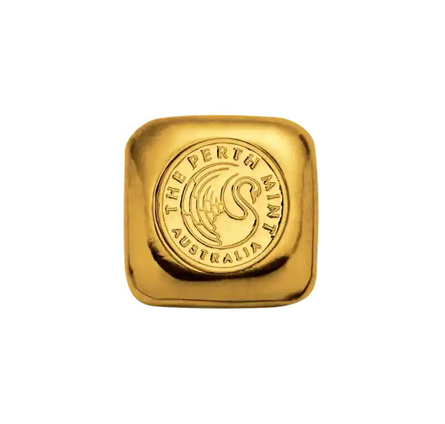 Perth Mint 1oz Gold Cast Bar