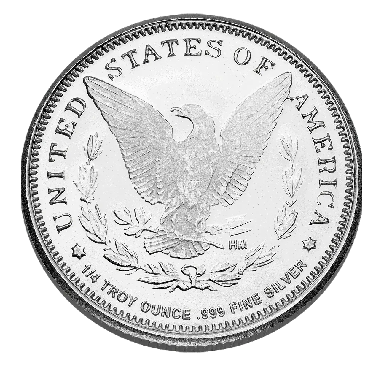 Morgan 1/4oz Silver Round M