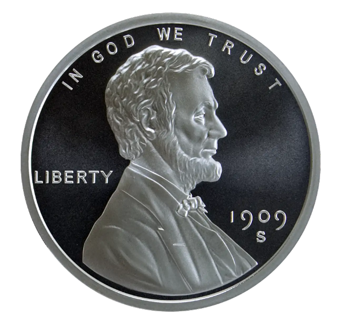 Lincoln Wheat Cent 1oz Silver Round M