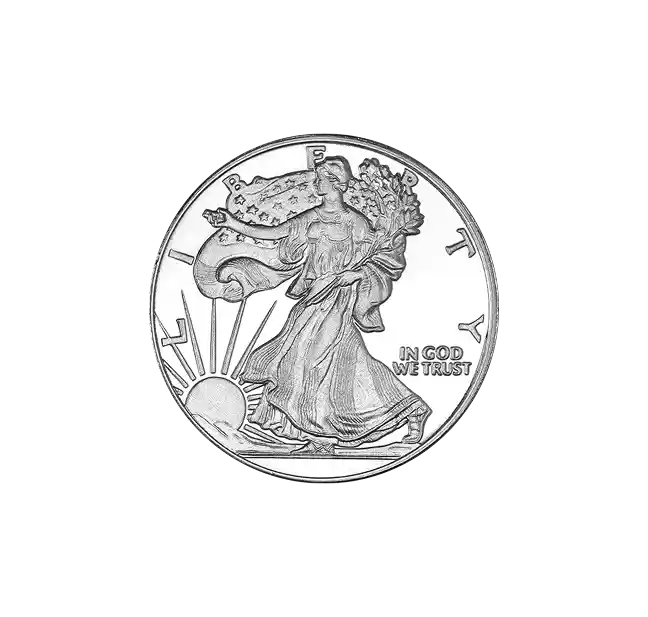 Walking Liberty 1oz Silver Round
