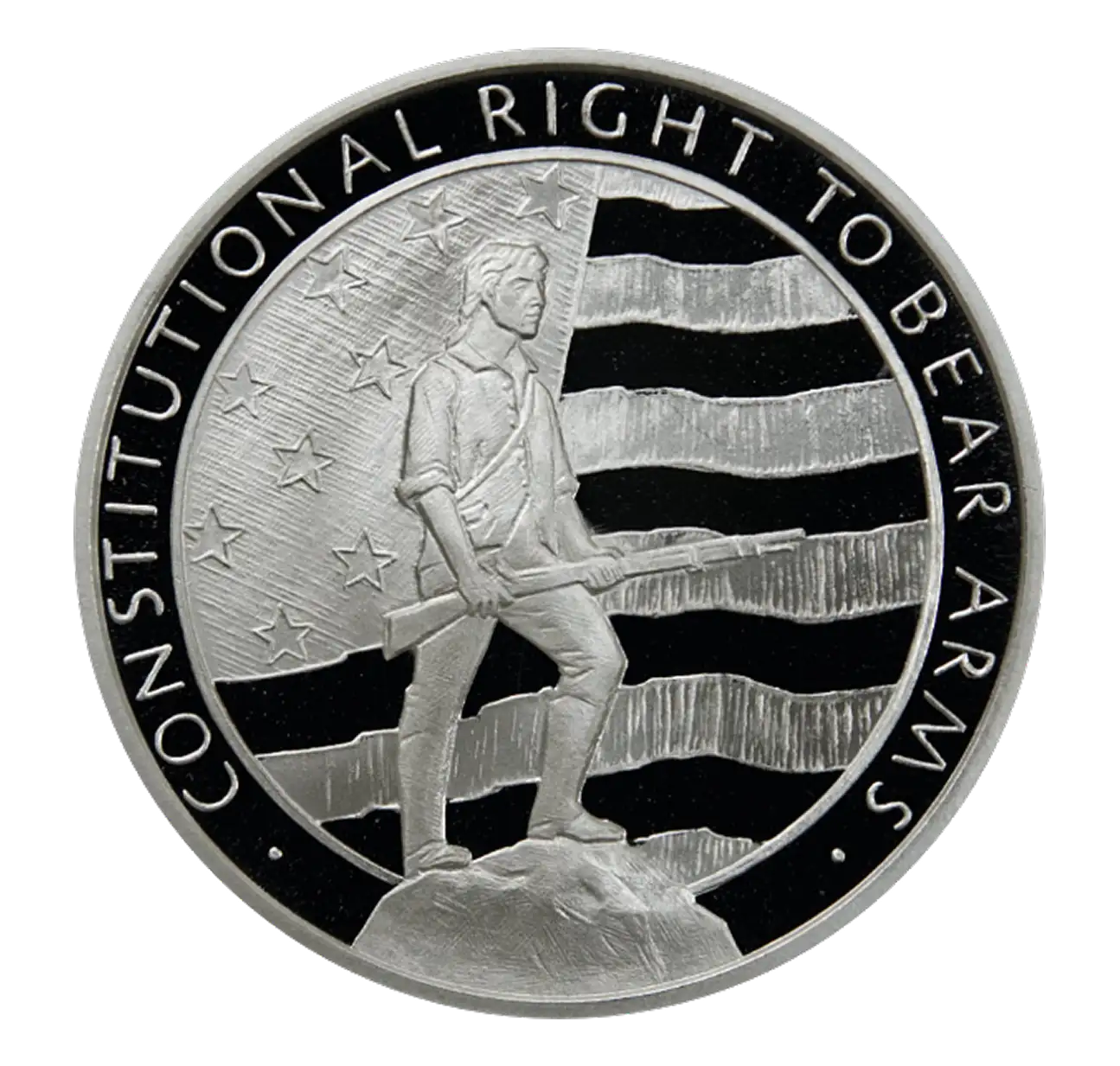 Second Amendment 1oz Silver Round M