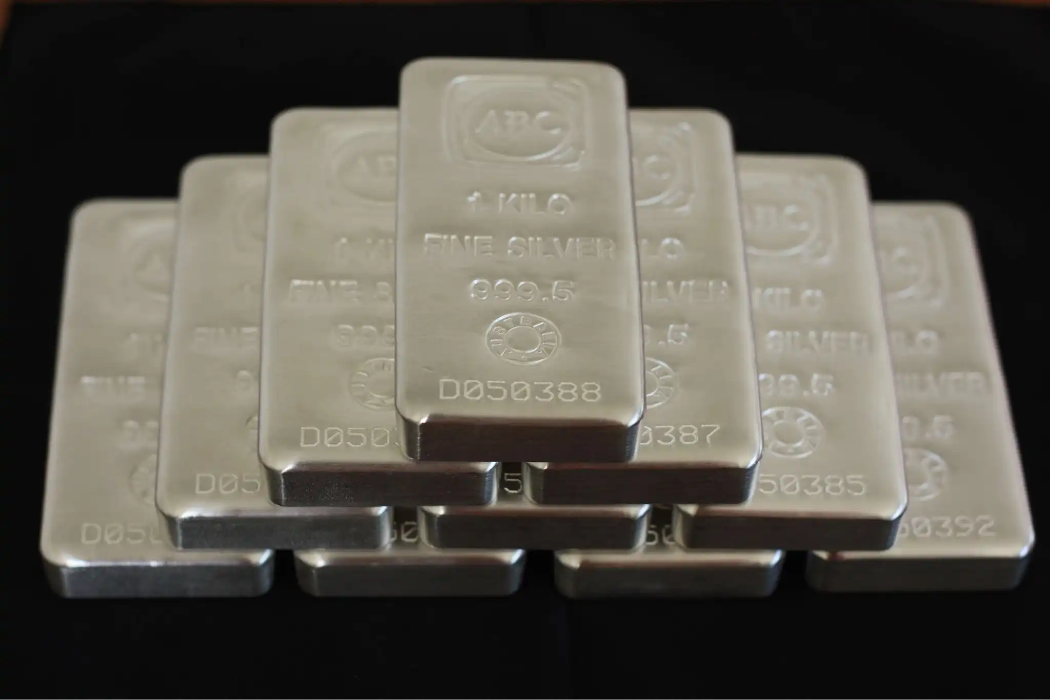 1kgs silver bars
