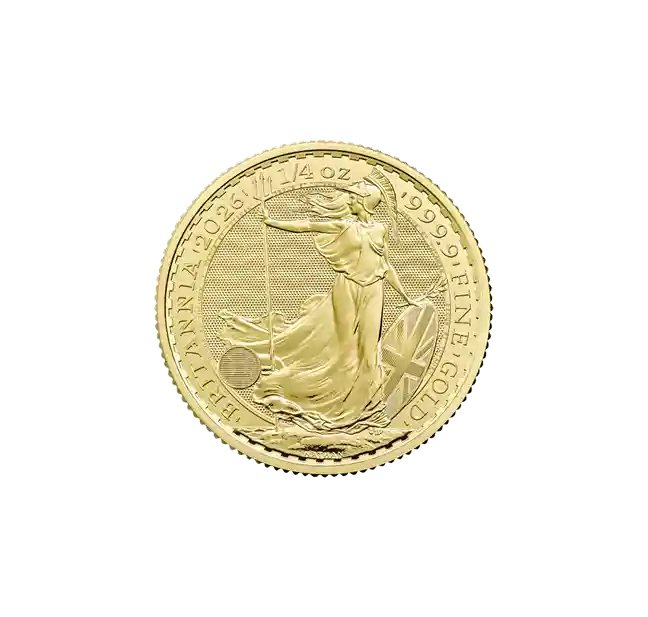 1/4oz Gold Britannia Coin 2026
