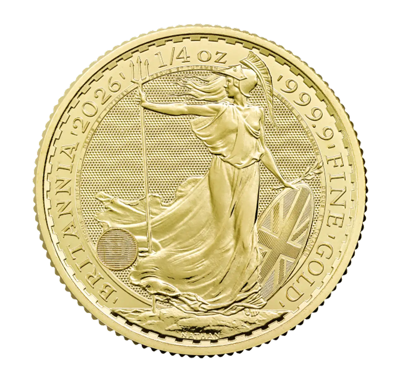 1/4oz Gold Britannia Coin 2026 m