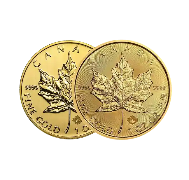 Canadian Maple 1oz Gold Coin front