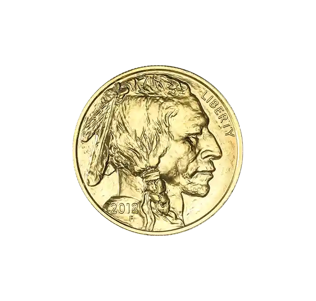 American Buffalo 1oz Gold Coin bk