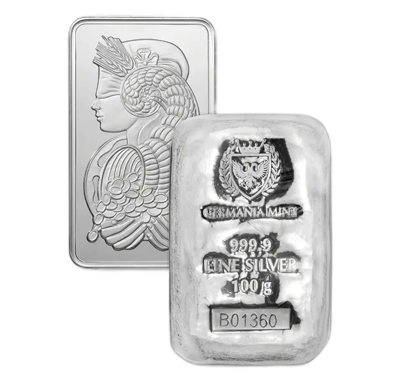 Pure 100g Fine Silver Bar m
