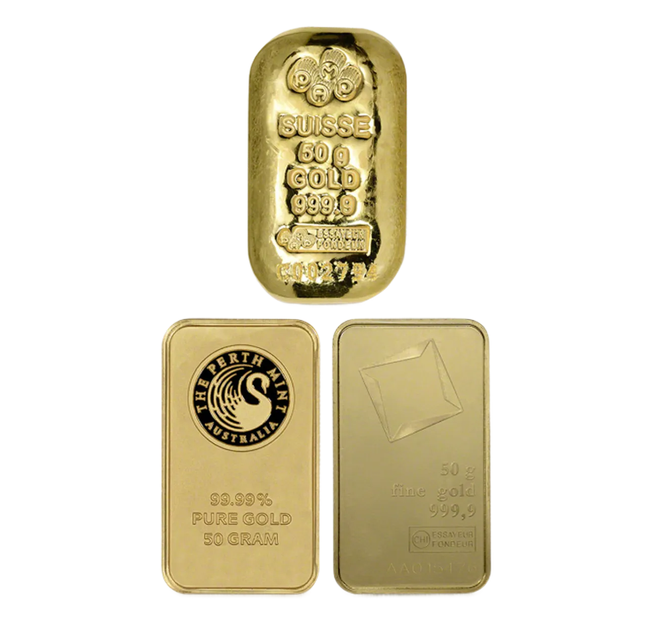 Pure 50gram Gold m
