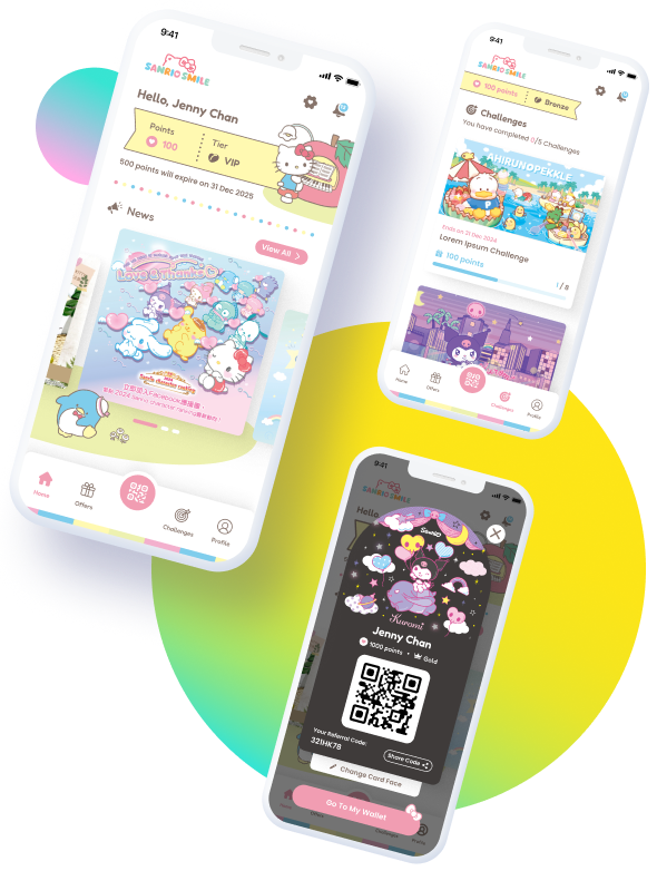Sanrio Smile HK Mobile app
