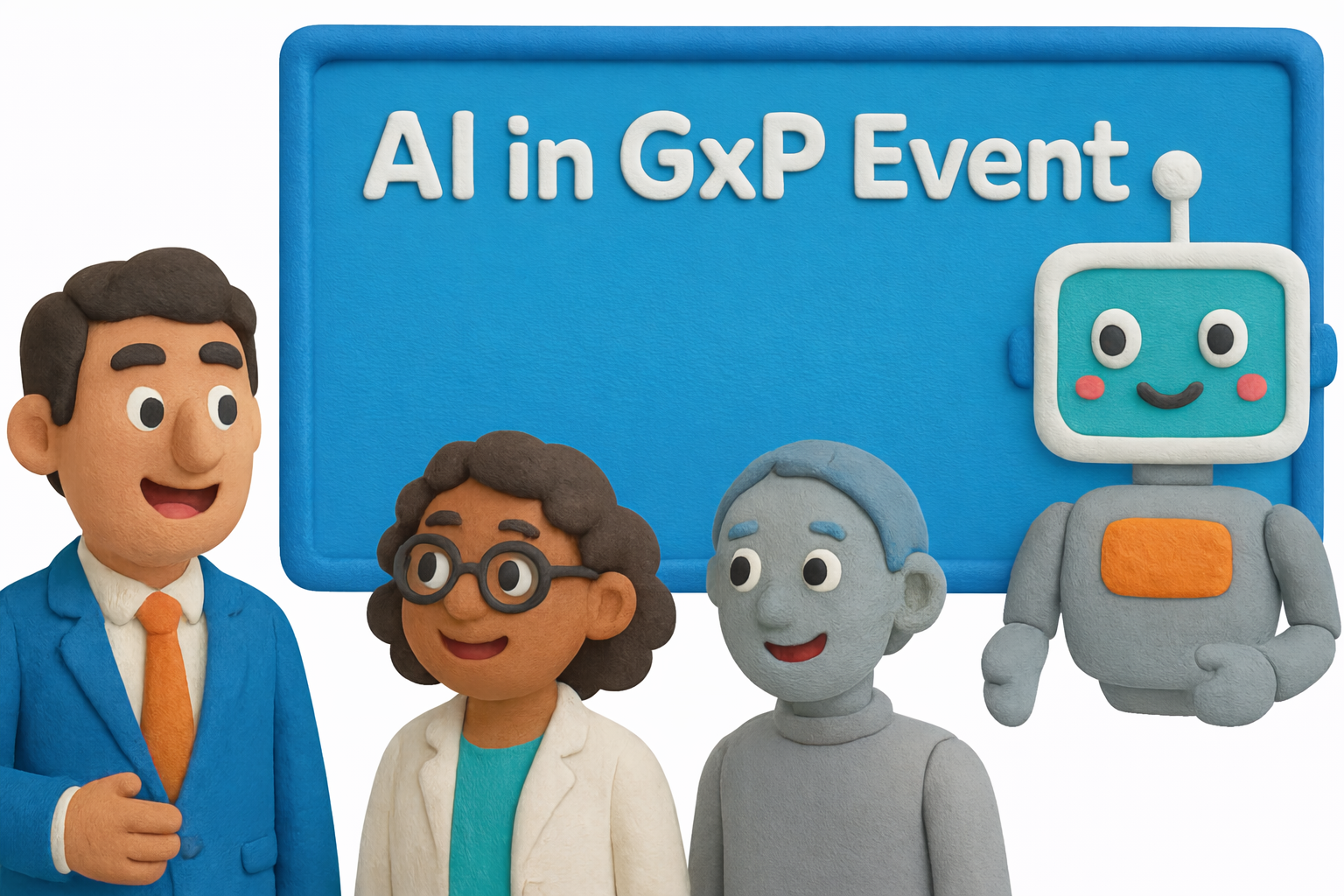 Industry leaders at xTelliGent AI in GxP Conference 2025 discussing AI compliance and automation