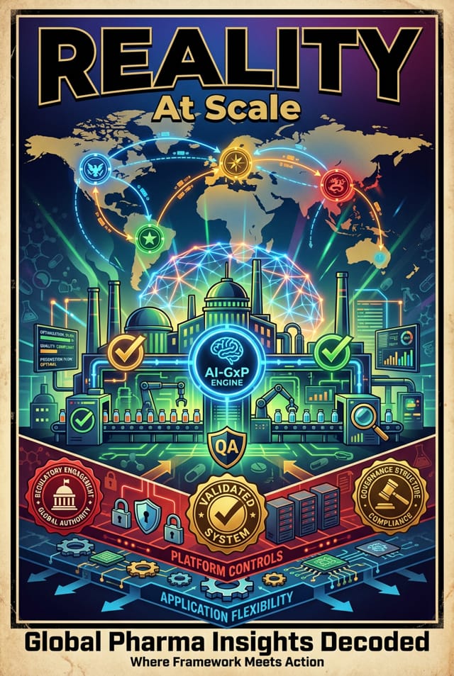 Real-world GxP AI implementation across global pharma manufacturing, validation, and regulatory compliance