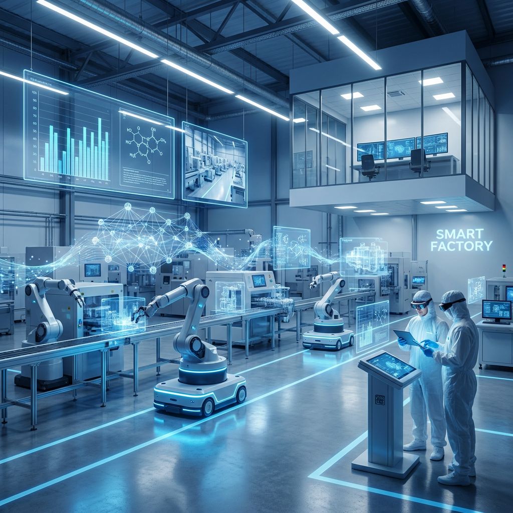 AI agents enabling smart GxP manufacturing with automation, compliance, and real-time intelligence
