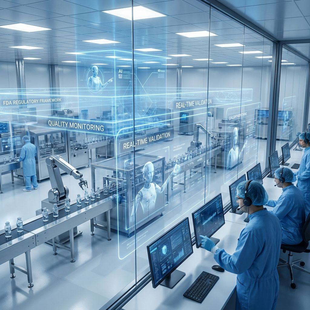 AI-driven real-time validation and quality monitoring for FDA-compliant GxP manufacturing operations