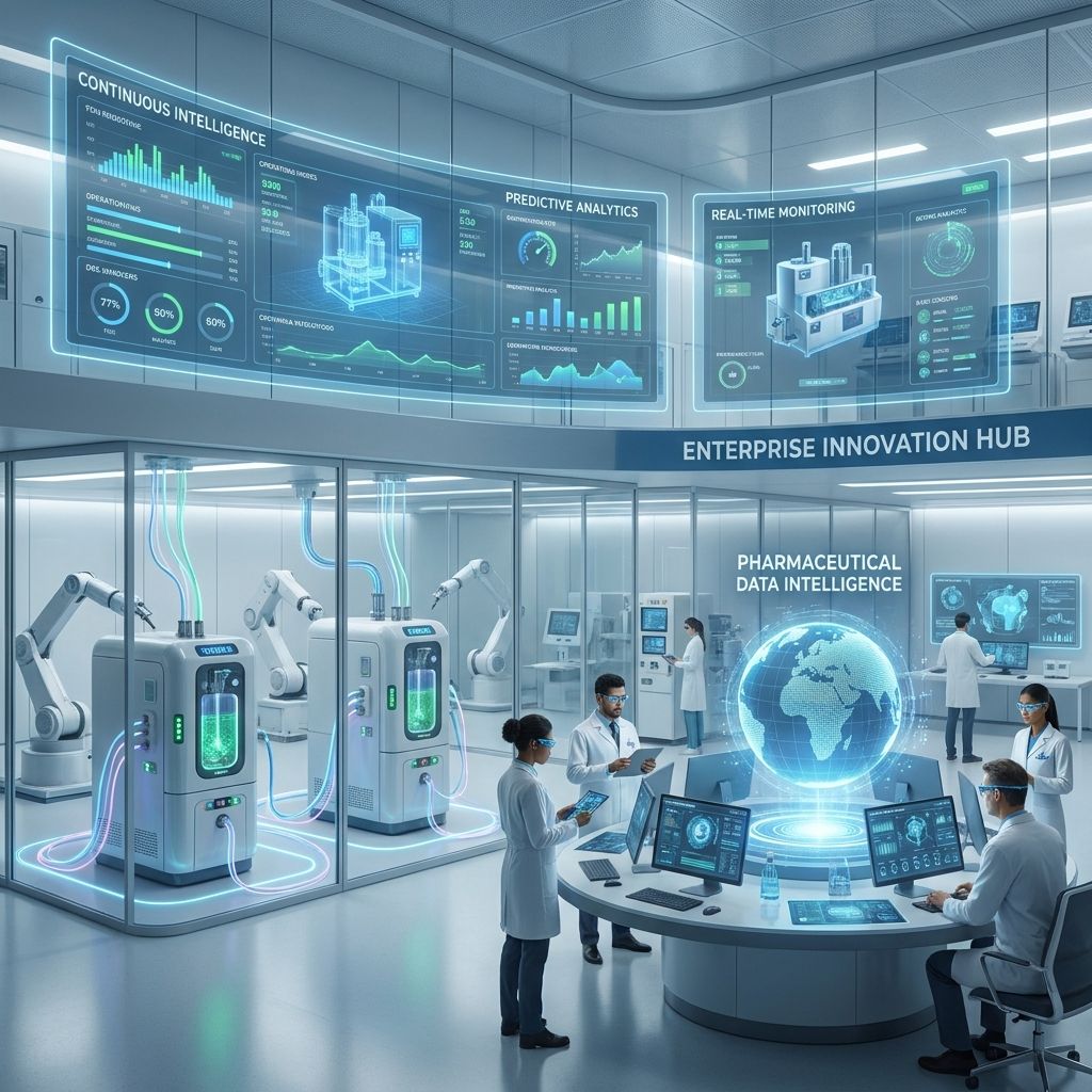 AI-driven pharmaceutical manufacturing with predictive analytics and real-time monitoring