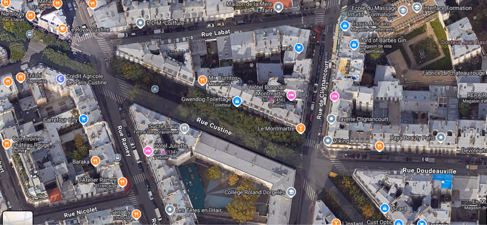 Google Map : Gwendog