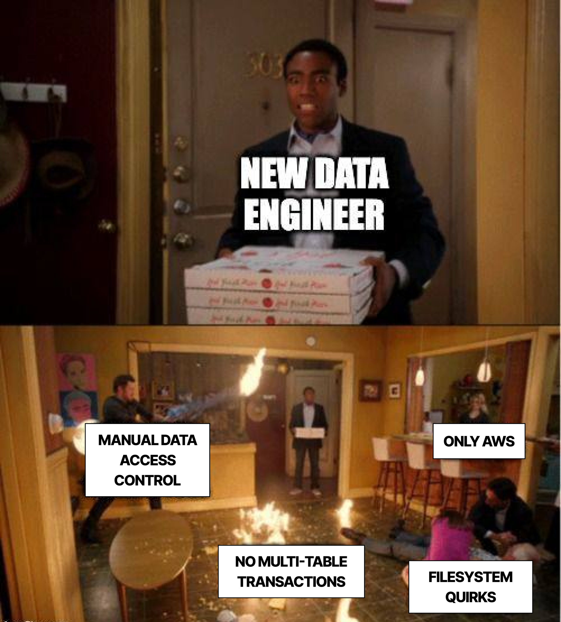 When a data engineer walks into the blazing chaos of a traditional data catalog