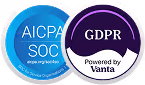 GDPR and AICPA SOC Icons