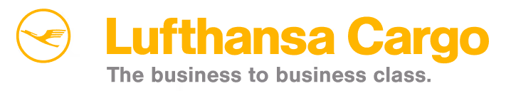 The logo for the business class of lufthansa cargo.